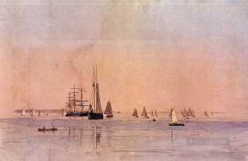 漂流リアリズムの海景 トーマス・イーキンス Oil Paintings